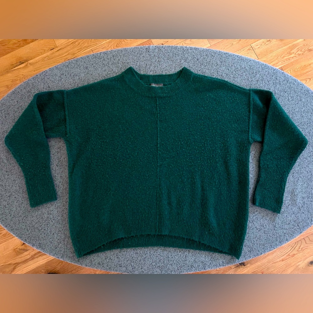 Vince Camuto Green Crew Neck Sweater